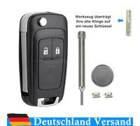 2Tasten Klapp Schlüssel Werkzeug Für Opel Astra J Insignia A Cascada Corsa Mokka