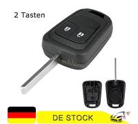 2Tasten Schlüssel Gehäuse Für Opel Astra J Insignia Corsa D E Meriva Adam Zafira