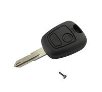 2Tasten Schlüssel Gehäuse für PEUGEOT KS24, CITROEN Fernbedieung Rohling (NE73)