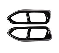 2teilige Auspuffblende für BMW 7er Serie G11 G12 730 740 750Li 16 18 M Sportversion Modell Edelstahl Autozubehör