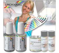 2UU CARBONSCHWARZ / Opel Farbcodes / Lackstift Set: Autolack+Klarlack