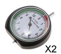 2x 0 11mm Reifenschritt Tiefenmessgerät Auto Motorradanhänger Radmaßnahme