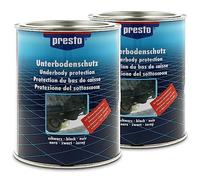 2x 1,3kg PRESTO Unterbodenschutz Bitumen Antidröhn