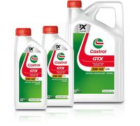 2x 1 L + 5 L = 7 LITER CASTROL GTX 5W-40 A3/B4 MOTOR-ÖL MOTOREN-ÖL