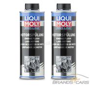 2x 1 L LITER LIQUI MOLY PRO-LINE MOTOR SPÜLUNG REINIGER ÖL-ADDITIV 31562280