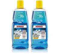 2x 1 L LITER SONAX ANTIFROST UND KLARSICHT KONZENTRAT WINTER CITRUSDUFT