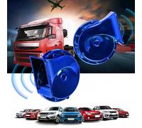 2X 115DB 12V Elektrisch-Schnecken Klang Hupe Lufthorn Laut Horn Auto Fanfare LKW