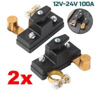 2x 12V 24V Auto Batterie Trennschalter Hauptschalter Stromschalter KFZ LKW Boot