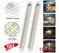 2x 12V-85V LED Streifen Leuchte 120-LEDs Auto KFZ Van VOLT Stablampe Lichtleiste