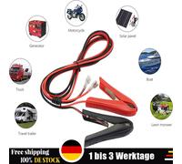 2x 12V Batterie Polklemmen Set Batterieklemmen Autobatterie PKW Polklemme 18AWG
