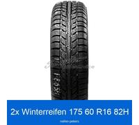 2x 175/60 R16 82H Winterreifen Yokohama W.drive V-903 3PMSF | 95256