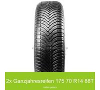 2x 175/70 R14 88T Allwetterreifen Michelin CrossClimate Plus 3PMSF XL | 92316