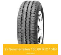 2x 185/60 R12 104N Sommerreifen Wanda WR-068 | 89416