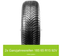 2x 185/65 R15 92V Allwetterreifen Michelin CrossClimate Plus 3PMSF XL | 99314