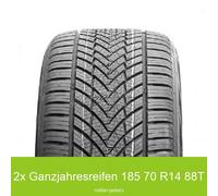 2x 185/70 R14 88T Ganzjahresreifen Rotalla Setula 4-Season RA-03 3PMSF | 94298