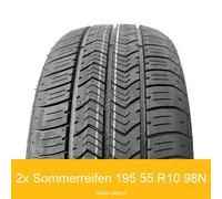 2x 195/55 R10 98N Ovation VI-789 Sommerreifen | 78515