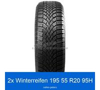 2x 195/55 R20 95H Bridgestone Blizzak LM-005 3PMSF XL Winterreifen | 61044