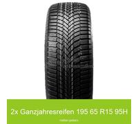 2x 195/65 R15 95H Bridgestone Weather Control A005 DriveGuard Evo RFT | 20674