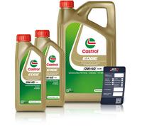 2x 1L + 5L = 7 LITER CASTROL EDGE 0W-40 A3/B4 MOTOR-ÖL MOTOREN-ÖL