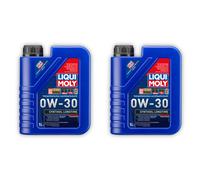 2x 1L LIQUI MOLY 1150 Motoröl Synthoil Longtime Plus 0W-30 Audi VW Seat Skoda