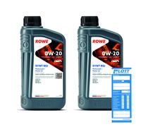 2x 1L ROWE Motoröl HIGHTEC SYNT RSJ SAE 0W-20 20348-0010-99 20348-0010-99