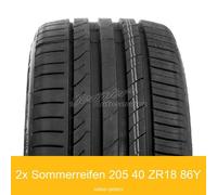 2x 205/40 R18 86Y Sommerreifen Tomason SportRace | 36402