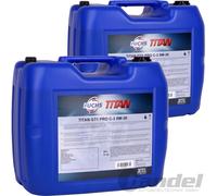 20l Liter Fuchs Motor-öl Titan Gt1 Pro C-3 5w30 Longlife Für Vw 504.00 507.00