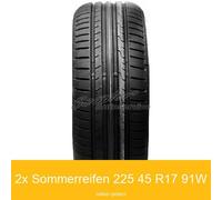 2x 225/45 R17 91W Dunlop Sport BluResponse Sommerreifen | 18387