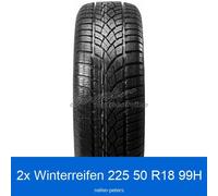 2x 225/50 R18 99H Dunlop SP Winter Sport 3-D 3PMSF AO XL Winterreifen | 96359
