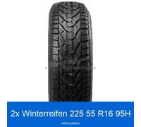 2x 225/55 R16 95H Winterreifen Kormoran Snow 3PMSF | 53400