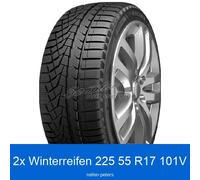 2x 225/55 R17 101V Winterreifen Sailun Ice Blazer Alpine Evo 3PMSF XL | 32290