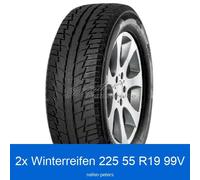 2x 225/55 R19 99V Winterreifen Fortuna Winter SUV 2 3PMSF | 47533