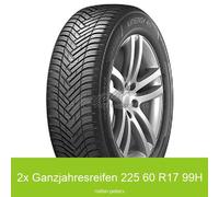 2x 225/60 R17 99H Hankook Kinergy 4S 2 X H-750-A 3PMSF Allwetterreifen | 28795