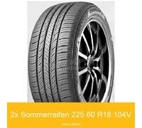 2x 225/60 R18 104V Kumho Crugen HP-71 XL Sommerreifen | 34115