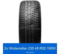2x 235/45 R20 100W Winterreifen Toyo SnowProx S-954 SUV 3PMSF XL | 45536