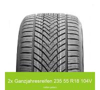 2x 235/55 R18 104V Rotalla Setula 4-Season RA-03 3PMSF XL Allwetterreifen | 7281