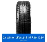 2x 245/45 R19 102V Winterreifen Fortuna Gowin UHP 2 3PMSF XL | 46792