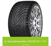 2x 245/65 R17 111V Allwetterreifen Gripmax SureGrip A/S Nano 3PMSF XL | 94008