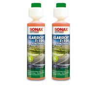 2x 250ml SONAX KLARSICHT 1:100 KONZENTRAT SCHEIBEN REINIGER WASCHANLAGE 31683347