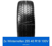 2x 255/40 R19 100V Superia BlueWin UHP-2 3PMSF XL Winterreifen | 15106