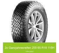 2x 255/65 R18 115H Allwetterreifen General Grabber A/T Sport-W 3PMSF XL | 4924