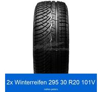 2x 295/30 R20 101V Winterreifen Michelin Pilot Alpin PA4 3PMSF N1 XL | 74422