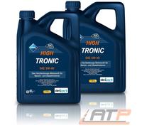 2x 4 L = 8 LITER ARAL HIGHTRONIC HIGH TRONIC 5W-40 MOTOR-ÖL MOTOREN-ÖL