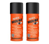 2x Brunox Epoxy 400ml Aerosol Spray BR0,40EPM2
