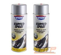 2x 400ml KUPFERSPRAY KUPFERFETT SPRÜHKUPFERFETT KORROSIONSSCHUTZ SCHMIERMITTEL