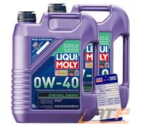 2x 5 L = 10 LITER LIQUI MOLY SYNTHOIL ENERGY 0W-40 MOTOR-ÖL MOTOREN-ÖL 32049929