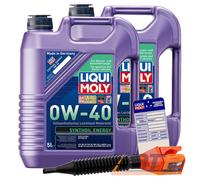2x 5 L = 10 LITER LIQUI MOLY SYNTHOIL ENERGY 0W-40 MOTOR-ÖL MOTOREN-ÖL 32049954