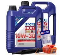 2x 5 L = 10 LITER LIQUI MOLY TOURING HIGH TECH 10W-30 MOTOR-ÖL MOTOREN-ÖL