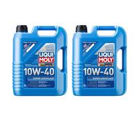 2x 5 Liter Liqui Moly 1301 Super Leichtlauf 10W-40 für VW Öl Motoröl