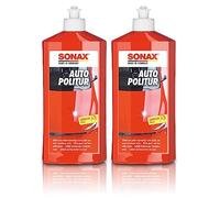 2x 500ml SONAX AUTOPOLITUR AUTO POLITUR LACK PFLEGE AUTOPFLEGE LACKPFLEGE